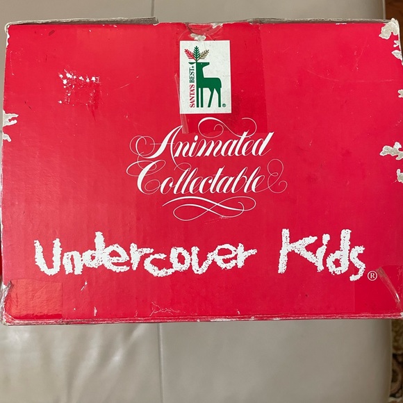 Vintage Undercover Kid Christmas Santa Doll in Box - Picture 2 of 6